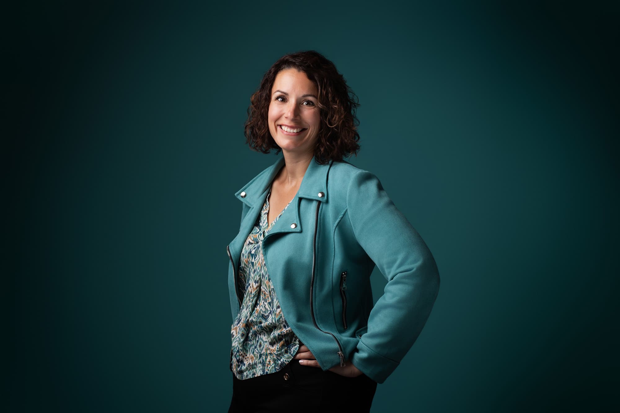 Portrait de Claire Gasnier, fondatrice de QuiAnim